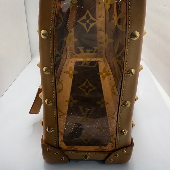 LOUIS VUITTON GM LIMITED EDITION AMBER CABAS NEO VINYL CRUISE HANDBAG! - Picture 15 of 17